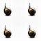 Service Caster 2.5 Inch Windsor Antique Metal Ball Caster - 3/8 Inch Threaded Stem, 4PK SCC-TS01S25-DCS-WA-381634-4 - alternate 1